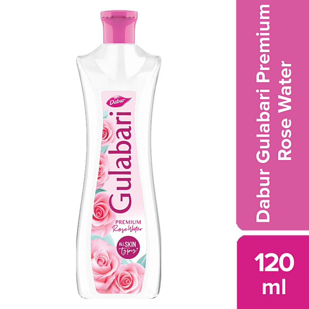 Dabur Gulabari Premium Rose Water, 120 ml