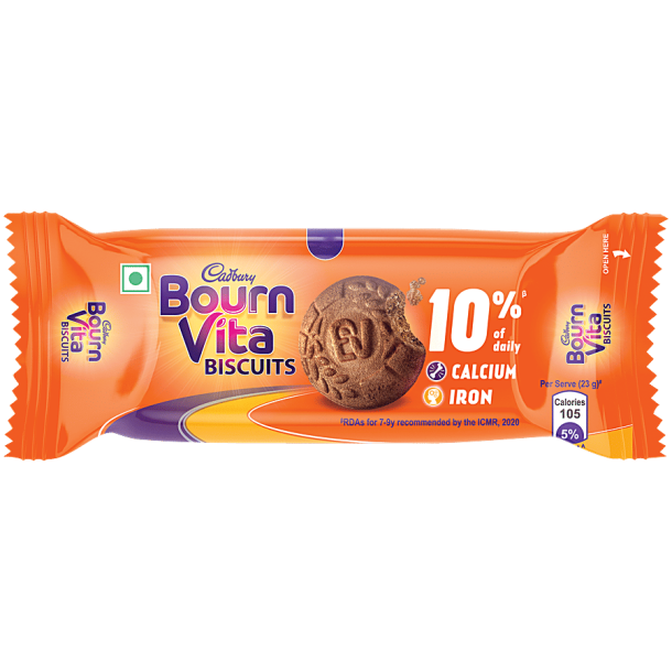 Cadbury Bournvita Biscuits, 37.20 g