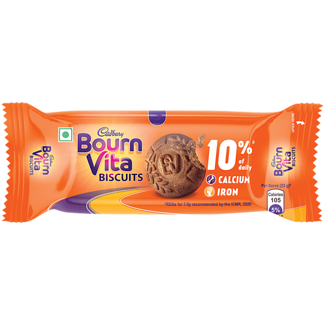 Cadbury Bournvita Biscuits, 37.20 g