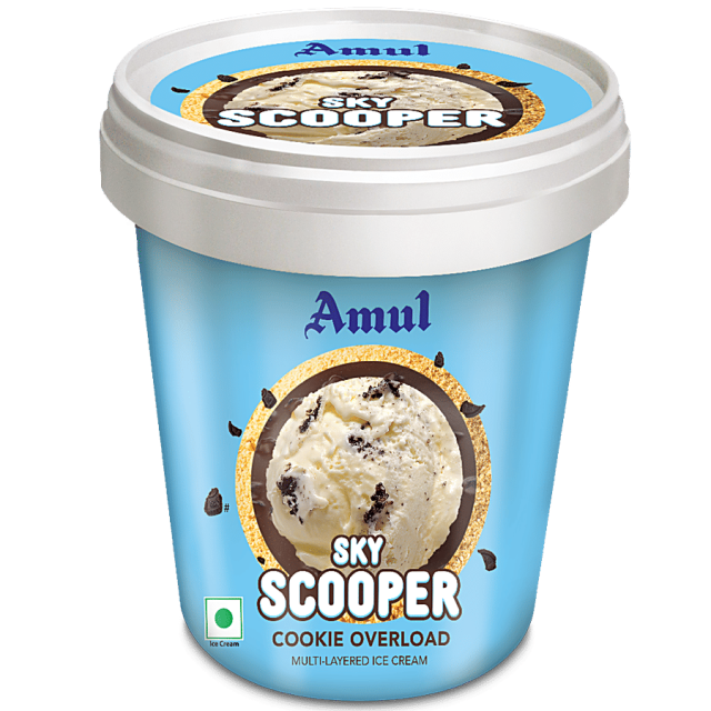 Amul Skyscop Cookie Overload Ice Cream, 125 ml