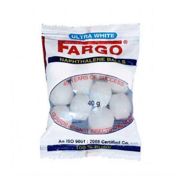 40g Fargo Naphthalene Balls Camphor