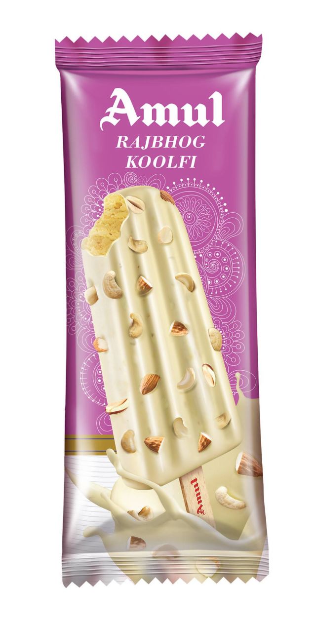Amul Raj Bhog Kulfi Ice Cream Stick 60ml