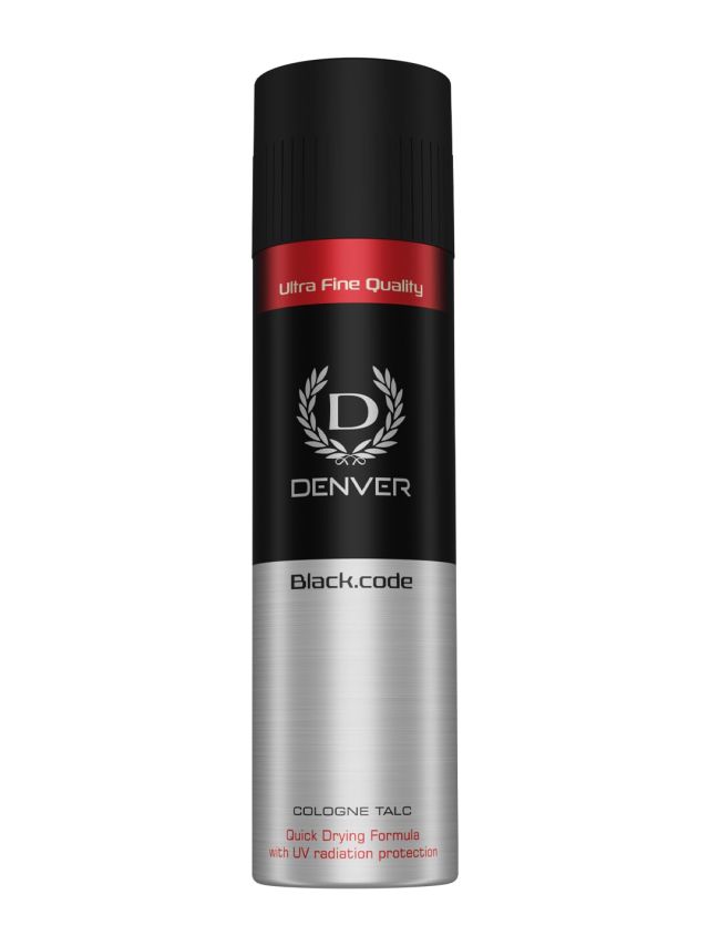 Denver Black Code Talc 100gm (Pack of 1)