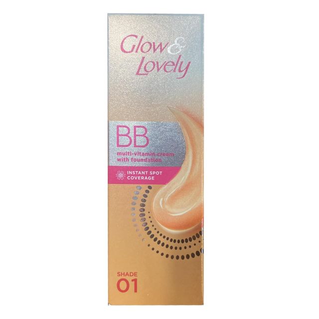 Glow & Lovely  BB Cream Makeup + Multivitamin Cream Shade 01
