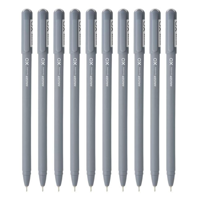 Hauser xo ball pen (black), pack of 10