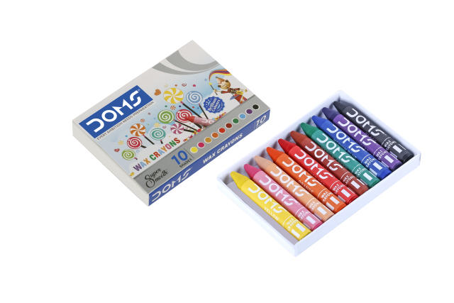 Doms Wax Crayons 10 Shade