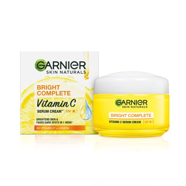 Garnier Bright Complete VITAMIN C Serum Cream UV (45gm)
