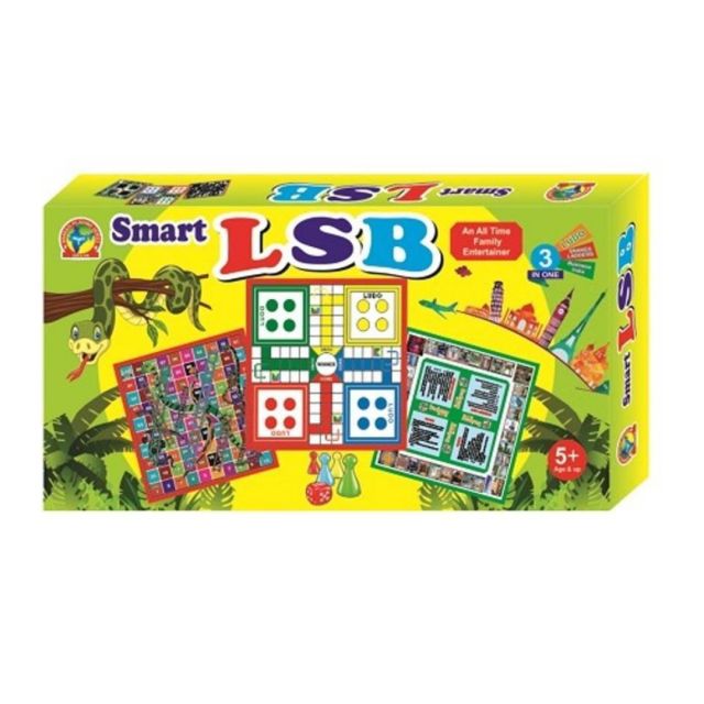 Ludo Snakes & Ladders (LSB) Kids game Money & Assets Board Game