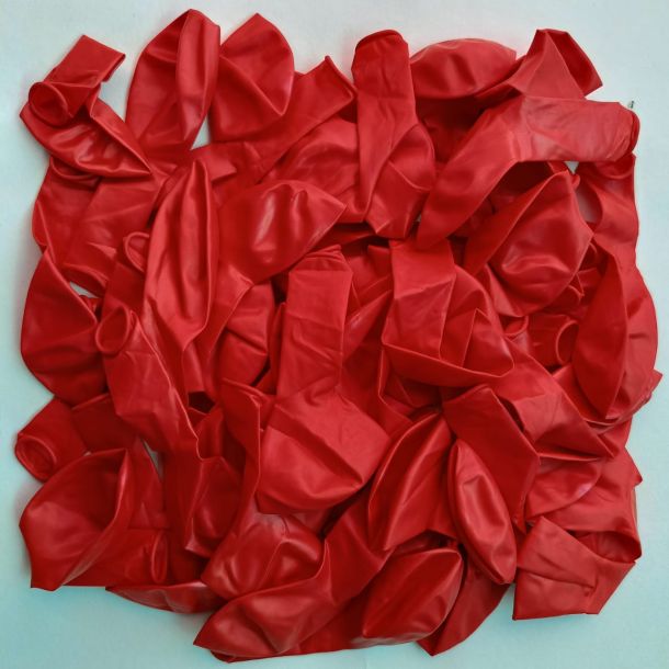 Latex Balloon Set Matt Red Birthday Wedding Party Decoration