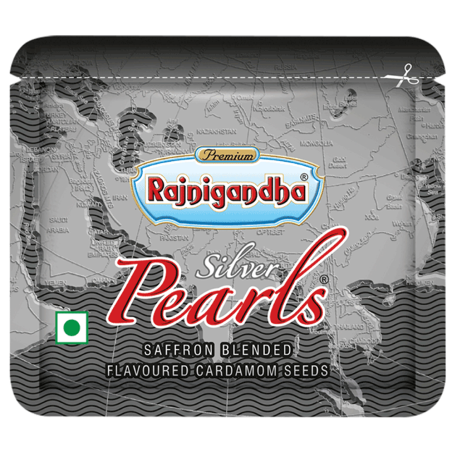 Rajnigandha Silver Pearls Zipper Pack 1.4 Grams Each
