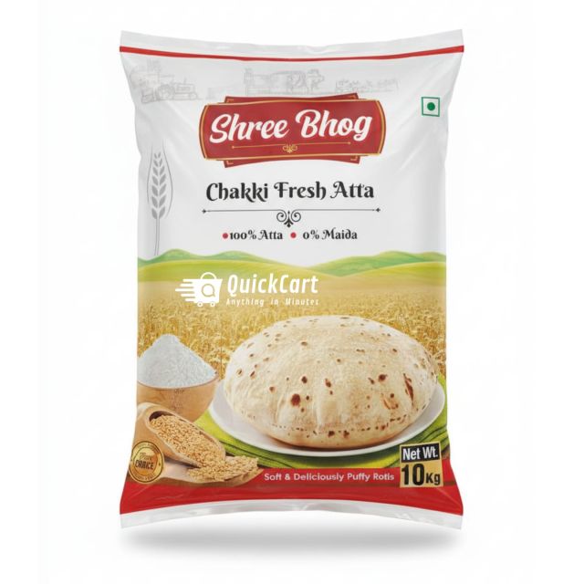 Shree Bhog Chakki Fresh Atta 10kg