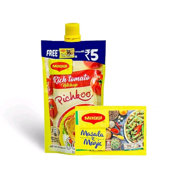 Maggi Pichkoo Rich Tomato Ketchup, 75 g Pouch