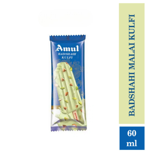 Amul Kulfi Ice Cream - Badshahi, 60ml