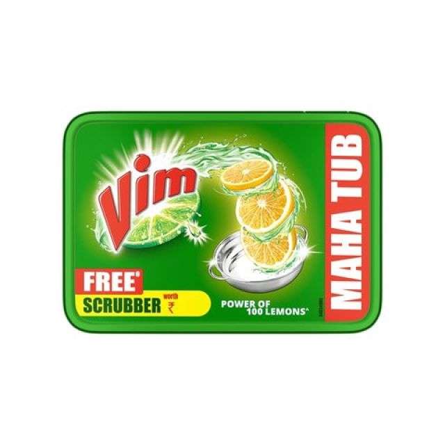Vim Lemon Tub Dishwashing Tub (500 g)