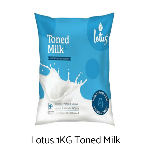 Lotus Toned Milk 1Kg