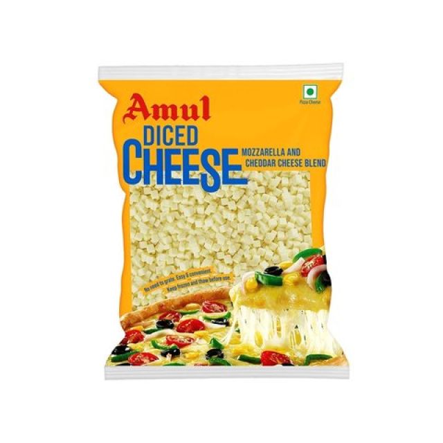 Amul Blend Diced Cheese 200gm