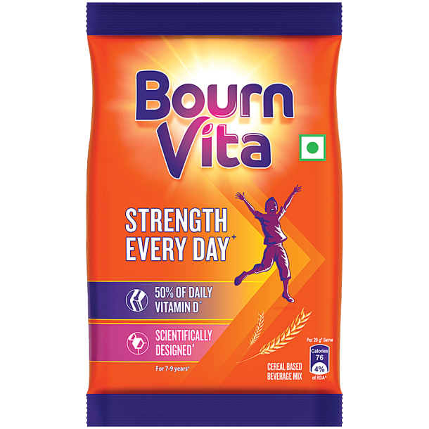Bournvita Chocolate Nutrition Drink, 70 g Pouch