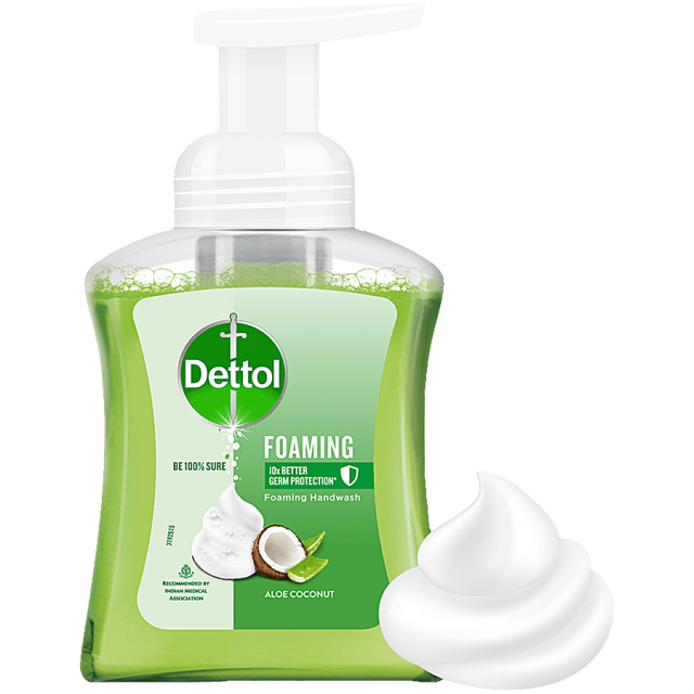 Dettol Foaming Handwash Pump - Aloe Coconut, 250ml