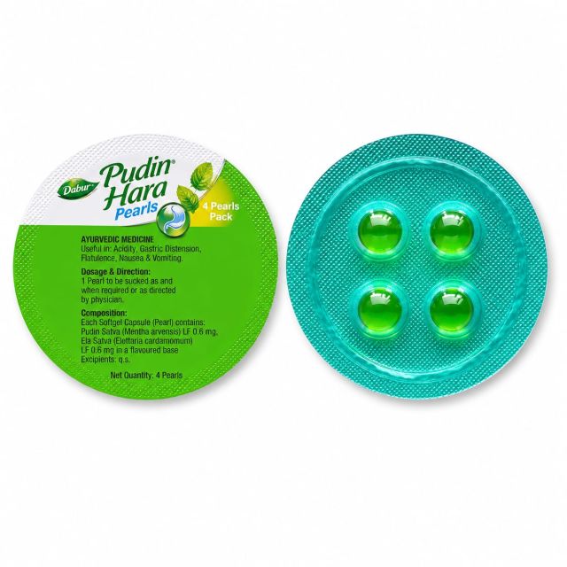 Dabur Pudin Hara 4 Pearls Pack