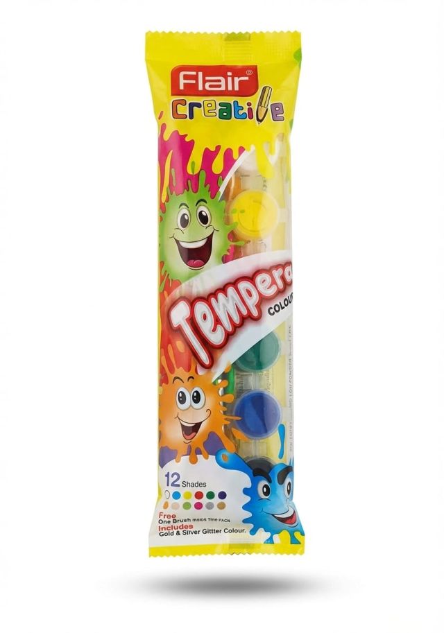 Flair Creative Tempera/Water Color 12 Shades