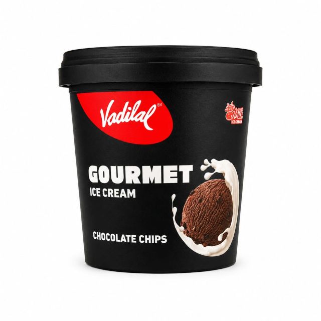 Vadilal Chocolate Chips Ice Cream Cup 110ml